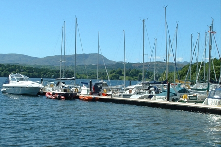 White Cross Bay, Windermere, Lake District, England