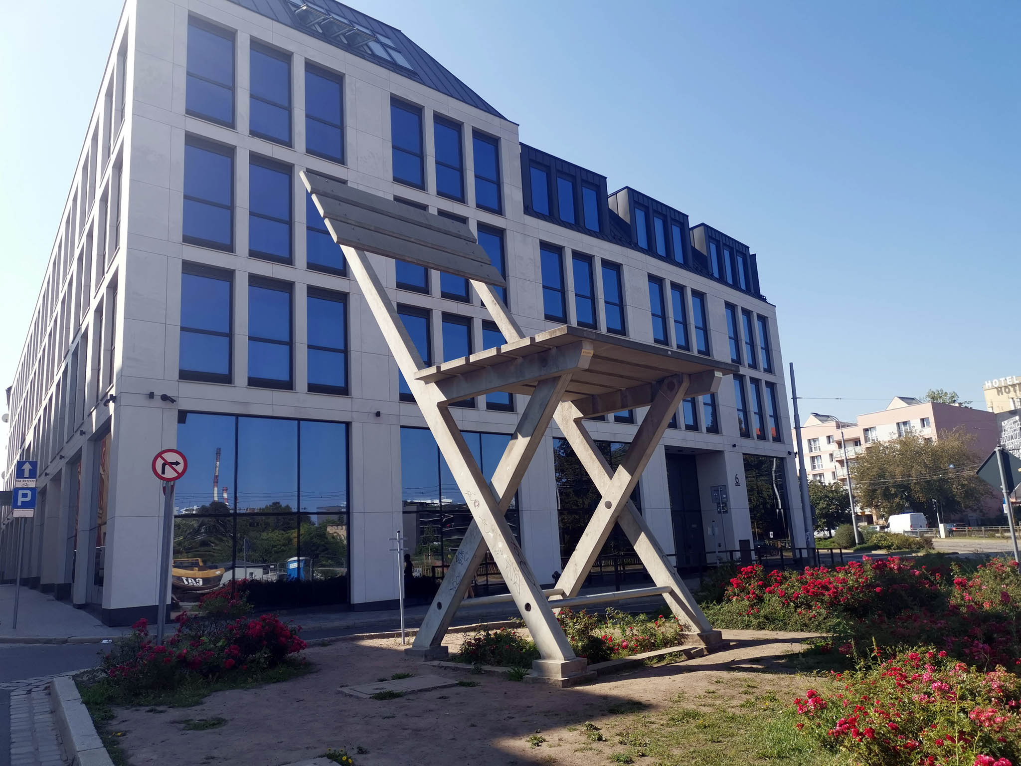 Giant Chair in Wroclaw