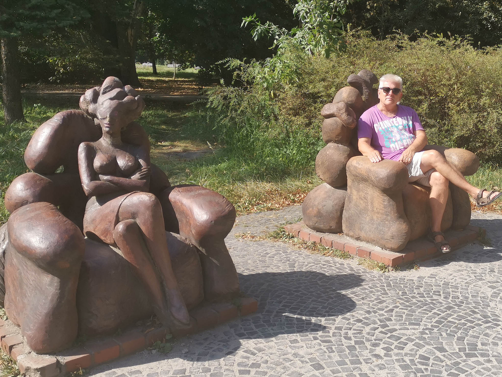 Waiting Sculpture in Wroclaw