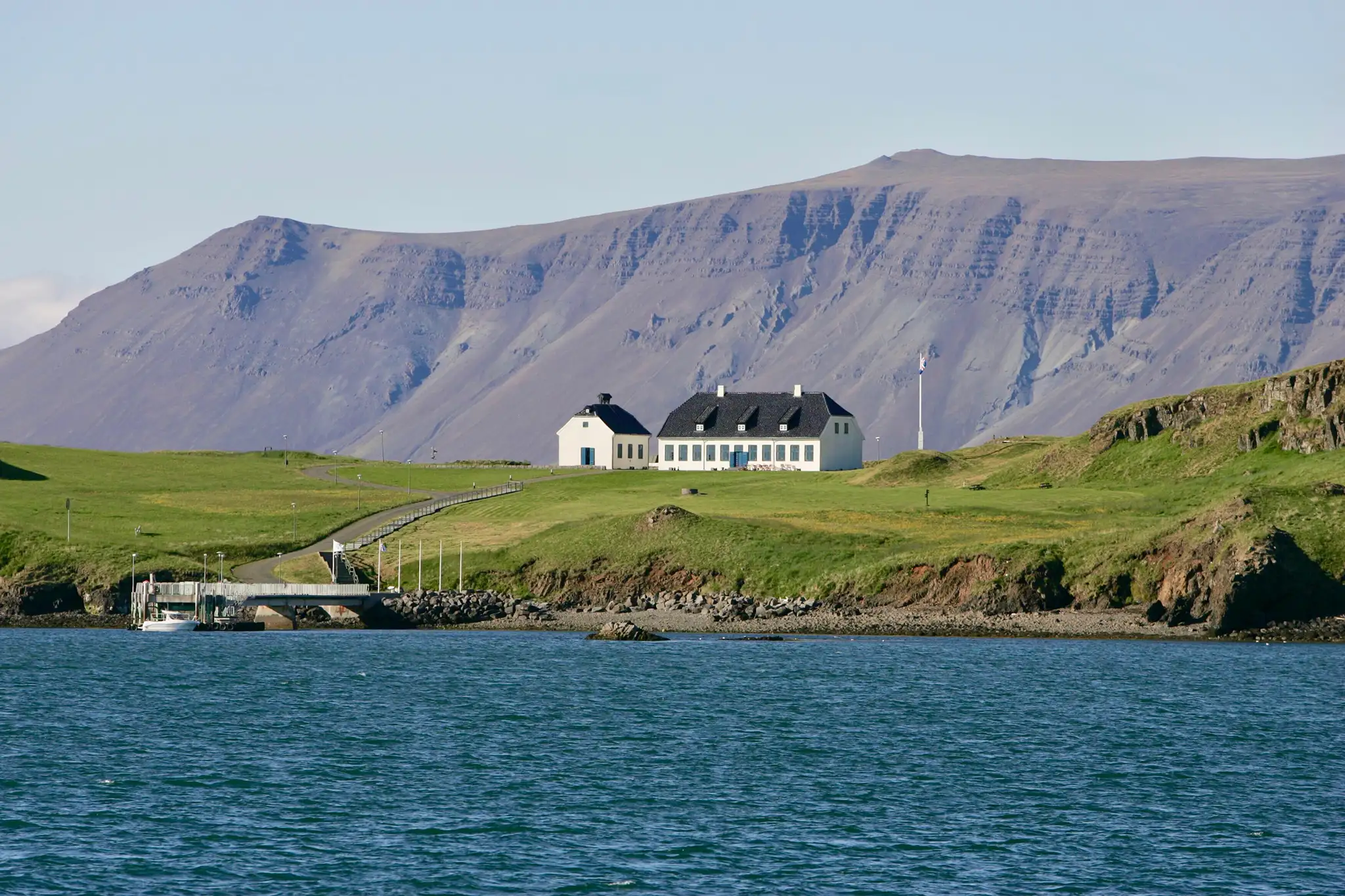 Viðey island - Viðeyjarstofa, Iceland