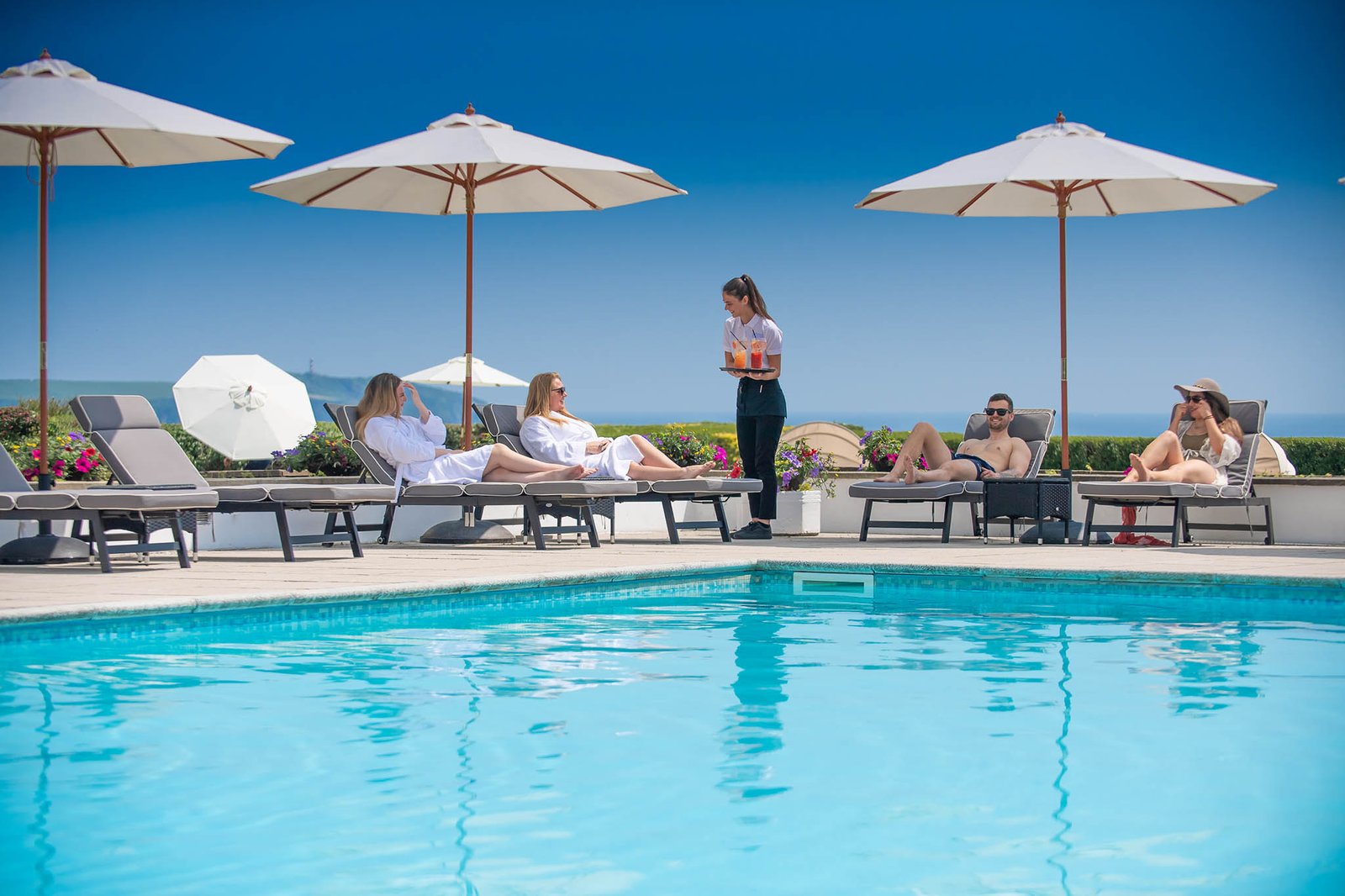 Carlyon Bay Resort Hotel swimming pool