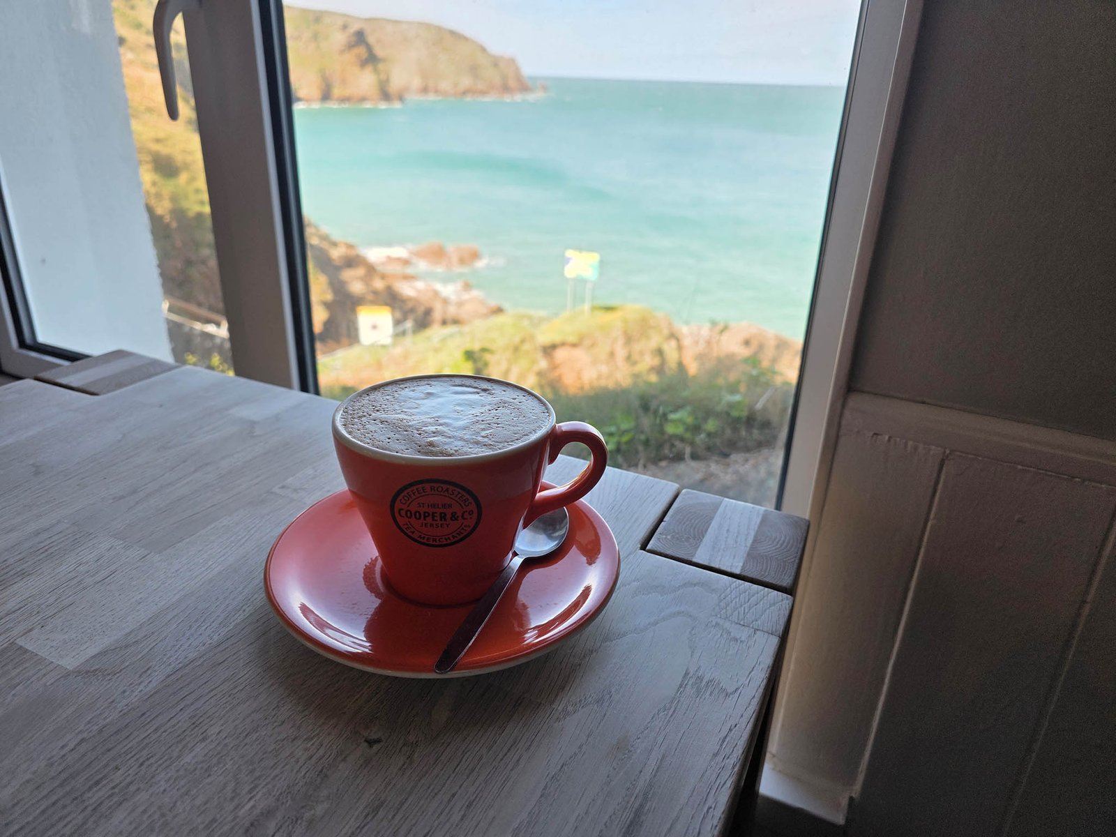 Plemont, Coffee at the beach, Jersey Plemont, Coffee at the beach, Jersey