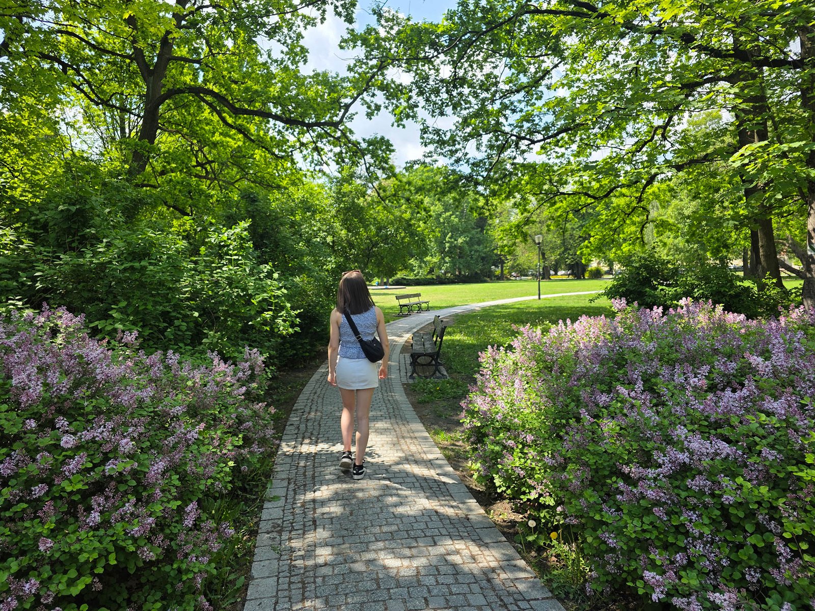 Exploring the city parks in Bydgoszcz, Poland